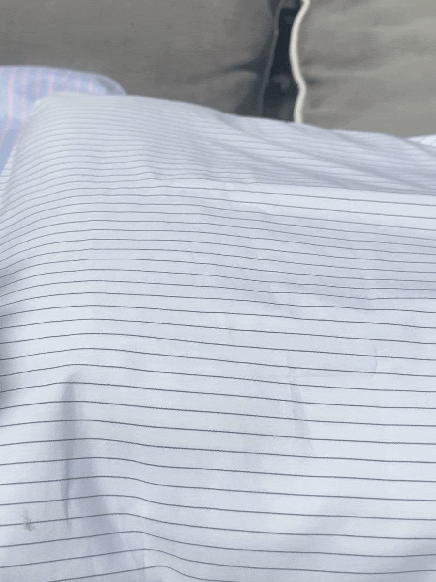 B/W Stripes Standard Pillow Case Pair