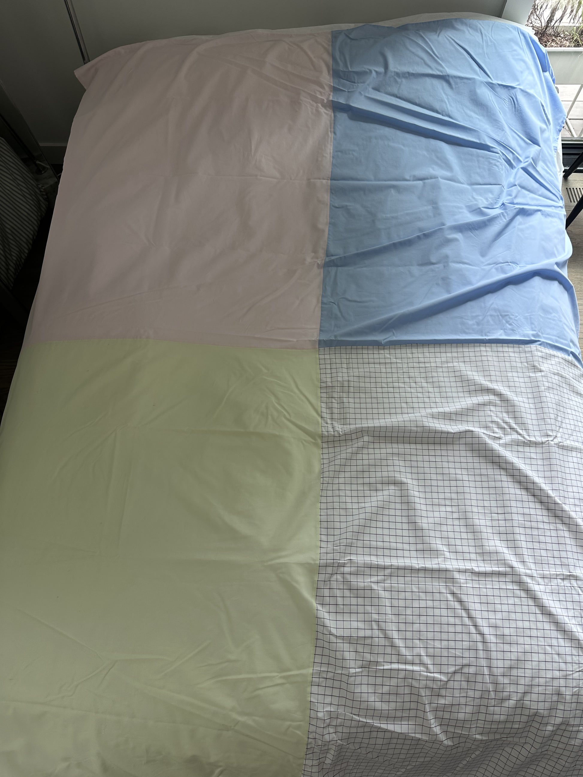 Pastel Twin Duvet Cover